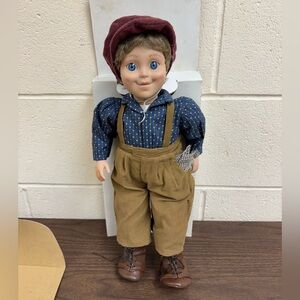 Vintage Rare Grannyworld Heartland Grandson 16” Porcelain Doll New Open Box